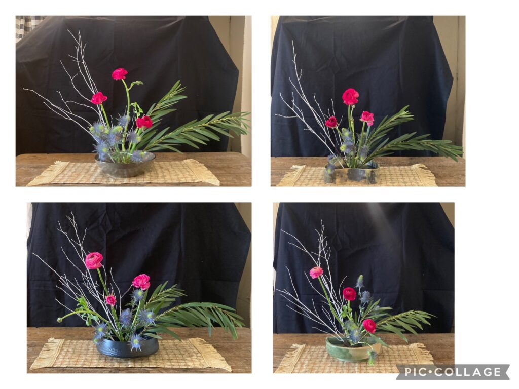 Cours d’ikebana du 30 novembre