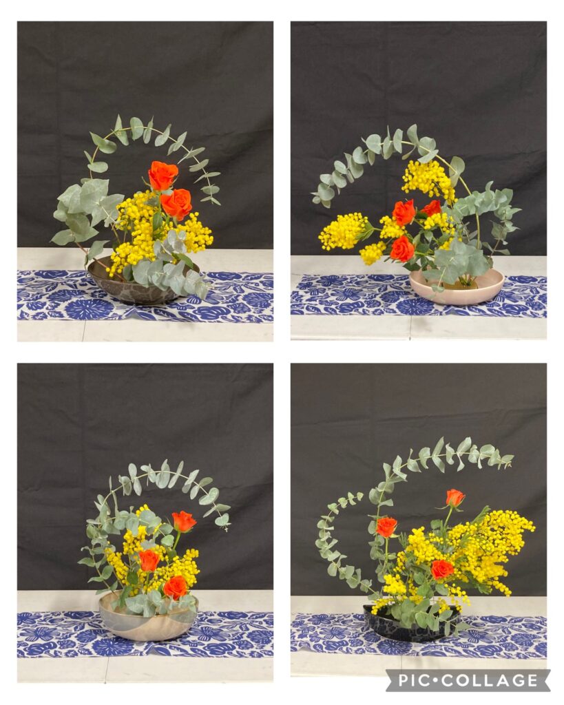 Cours d’ikebana du 8 février